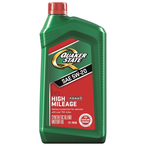 Quaker State Quaker State Defy 5W-20 Gasoline Synthetic Blend Motor Oil 1 qt 1 pk 550043274 - main